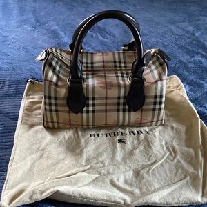 Burberry bowling bag